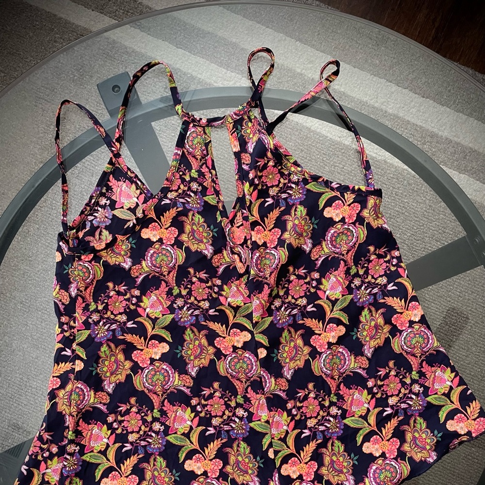 Agaci Floral spaghetti top size S